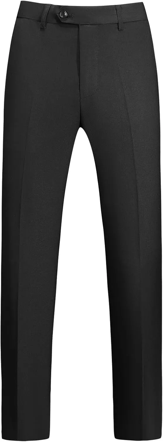 Tuxedo Suits for Men 3 Piece Regular Fit Men's Suit Set Floral Pattern Blazer Jacket Waistcoat Pants