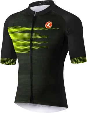 UGLY FROG Cycling Jerseys Men's Short Sleeve Bike Shirts Full Zip Bicycle Jacket with Pockets