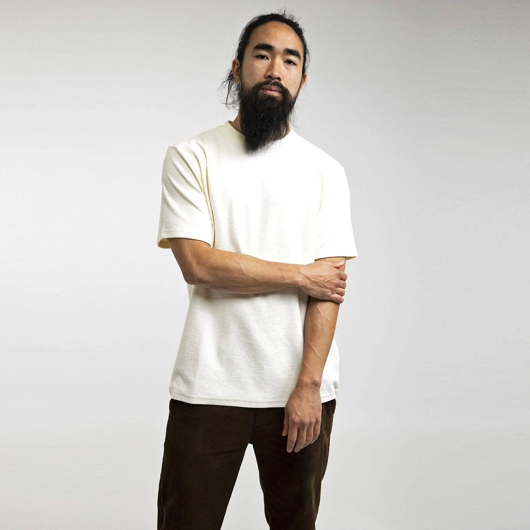 Vintage Terry T-shirt (White)