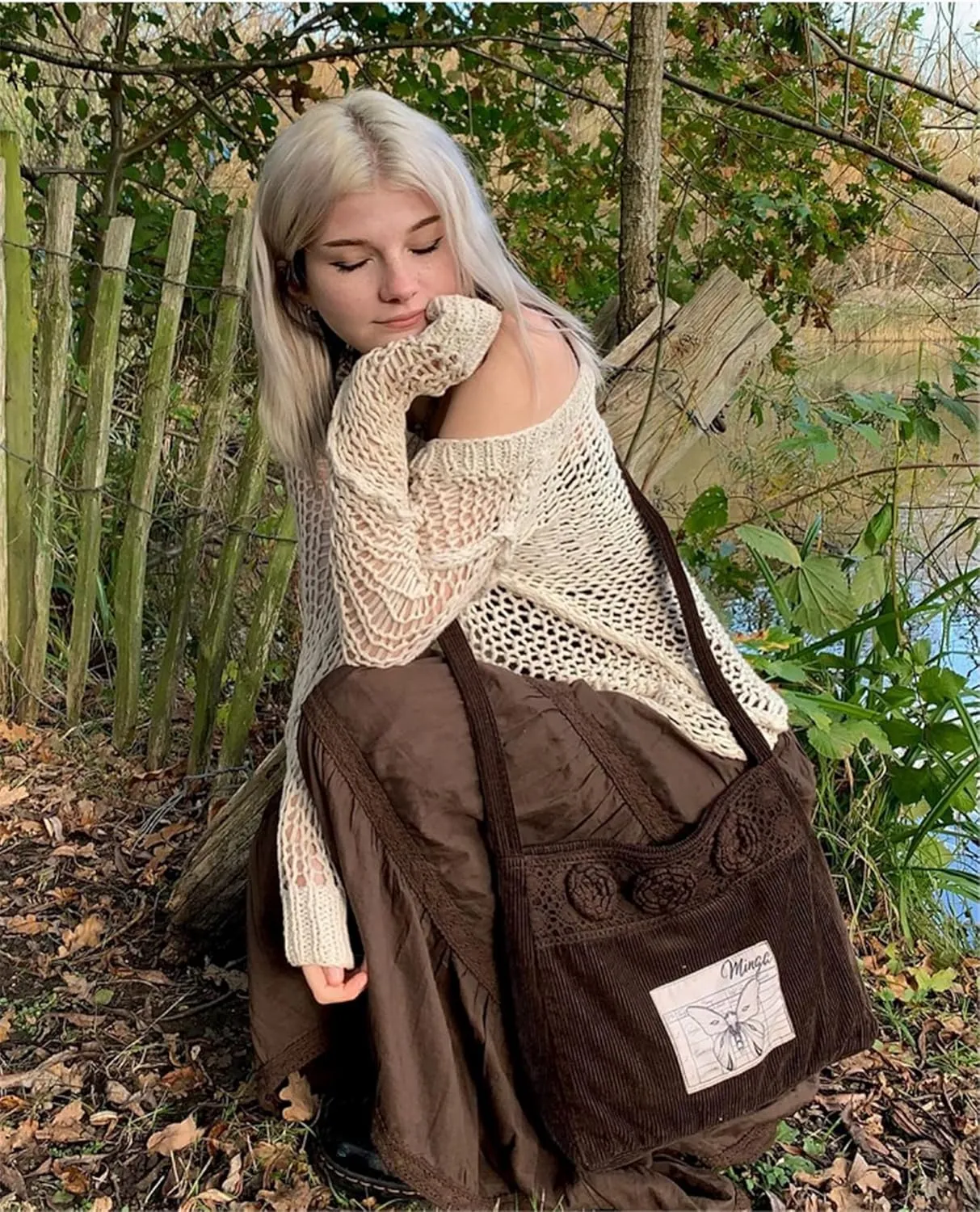 Women A Line Midi Skirt Aesthetics Printing High Waist Long Skirt Vintage Casual Maxi Skirts Grunge Streetwear