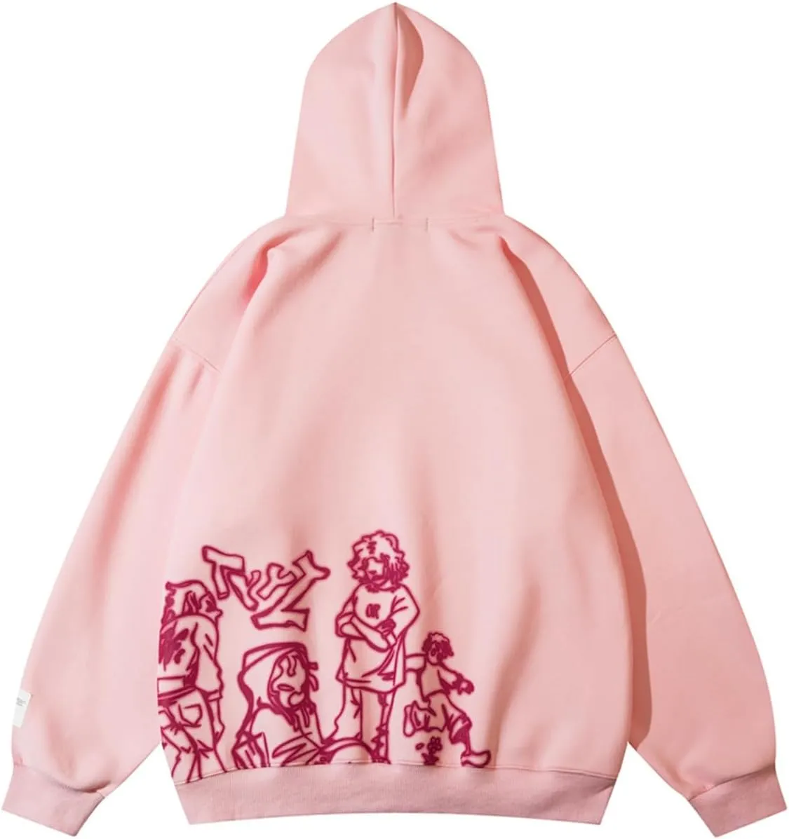Womens Graphic Hoodies Pullover Oversized Y2K Cute Fall Preppy Cartoon Streetwear Sweatshirts Hoodie for Men