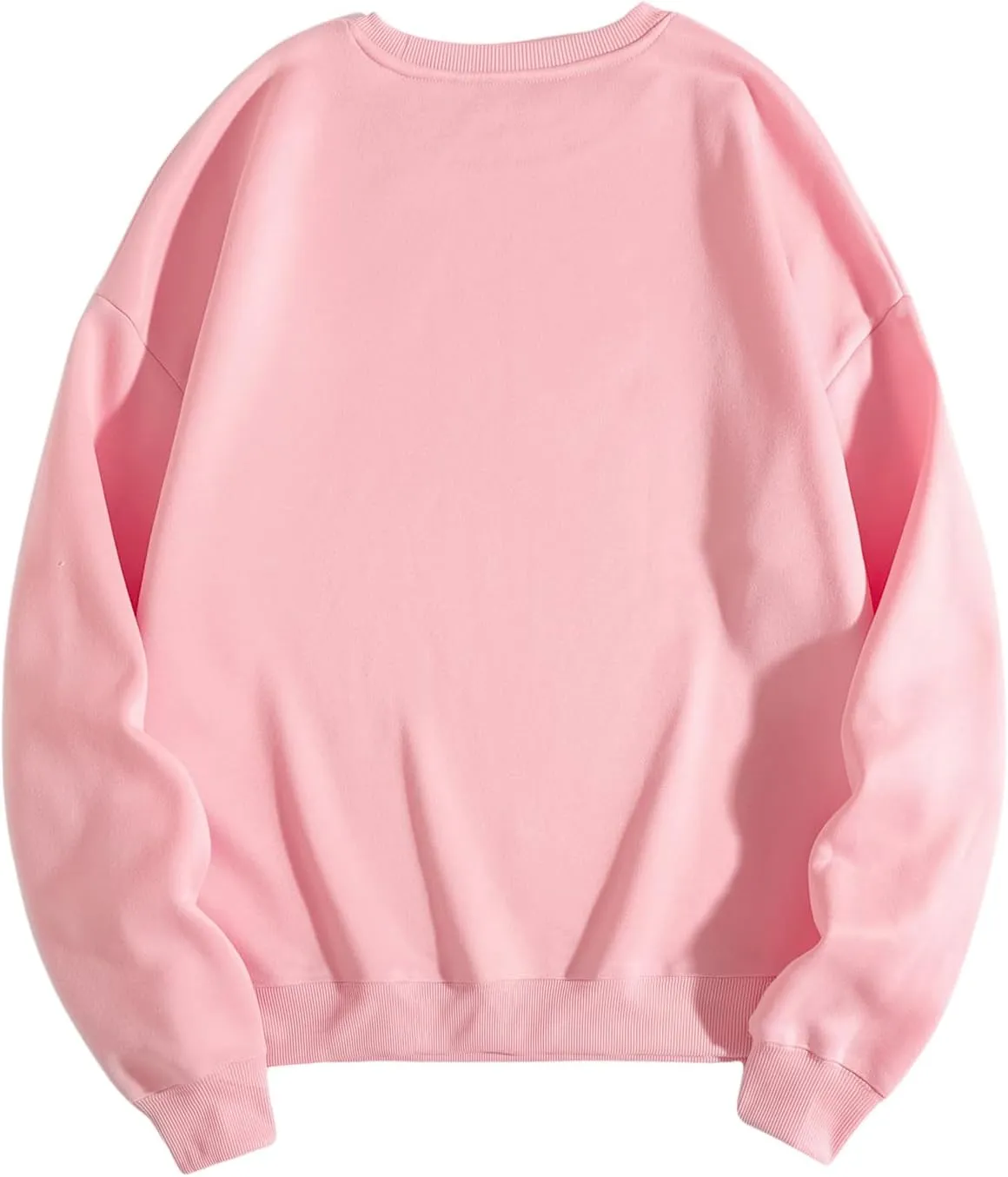 Women's Oversized Graphic Sweatshirt Drop Shoulder Long Sleeve Crewneck Pullover Tops