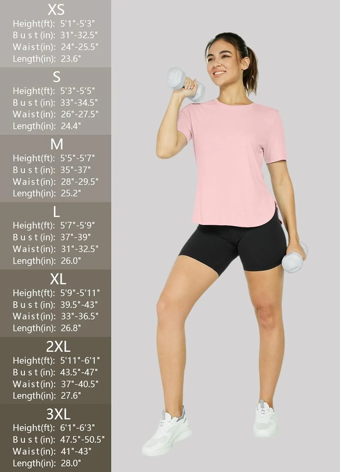 Women's Sun Protection Shirts UV SPF UPF 50  Short Sleeve Workout Tops Hiking Running Quick Dry