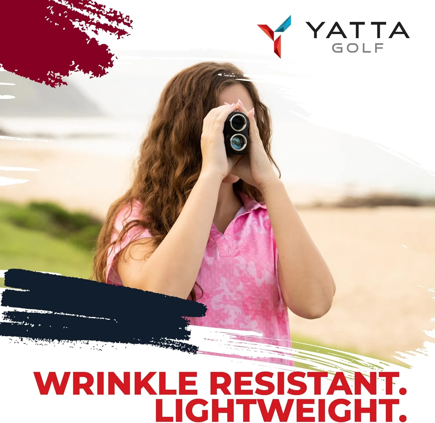 YATTA GOLF Premium Golf Polo Shirts for Women - Lightweight, Quick Dry, Wrinkle Resistant & Moisture Wicking Polo